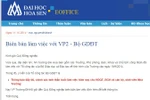 Trường Đại học Hoa Sen tiếp tục phớt lờ ý kiến Bộ GD&ĐT