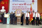 Đại học Kiến trúc Hà Nội đón nhận Huân chương Lao động hạng Nhì