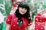 Hotgirl Khánh Chi hóa thân thành công chúa tuyết
