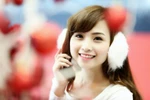 Hot girl Nana xinh tươi chào đón năm mới
