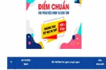 Nhiều trường đại học công bố điểm chuẩn xét tuyển học bạ chỉ từ 5 điểm/môn