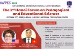 Diễn đàn Hà Nội về Khoa học sư phạm và giáo dục năm 2023 sẽ tổ chức vào 27/10