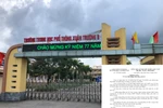 Trường Trung học phổ thông Xuân Trường B sắp tới có Hiệu trưởng mới
