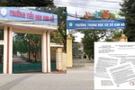 Hạ 1 bậc thi đua với 2 hiệu trưởng, giáo viên Kim Nỗ-Đông Anh vụ dạy thêm online