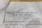 Tình trạng phụ huynh tố bị ép ký 'đơn xin không thi vào 10' xảy ra nhiều năm