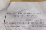 Tình trạng phụ huynh tố bị ép ký 'đơn xin không thi vào 10' xảy ra nhiều năm