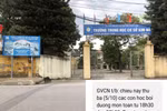 Con bị “ép” học thêm, phụ huynh trường Trung học cơ sở Kim Nỗ kêu cứu!