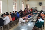 Bữa ăn bán trú của các trường ở Nghệ An được tổ chức như thế nào trong mùa dịch