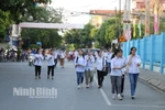 Học sinh Nam Định, Thanh Hóa học ở Ninh Bình phải thuê trọ, không về hàng ngày