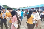 Trường Trung cấp Thủ đô thu hút HS học song bằng tại ngày hội gắn kết GDNN 2023