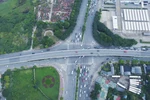 Cận cảnh vị trí dự kiến xây hầm chui tại nút giao Cổ Linh - cầu Vĩnh Tuy