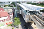 Cận cảnh đoạn trên cao đường sắt Nhổn-Ga Hà Nội dự kiến sắp đưa vào khai thác