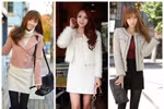 Áo khoác ngắn "kéo dài" chiều cao cho bạn gái