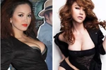 Bi hài chuyện 'xử ép' vòng 1 quá đà của mỹ nhân Vbiz 