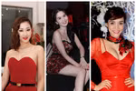 Mỹ nhân 'nhuộm đỏ' Vbiz chào Giáng sinh