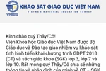 Viện Khoa học GDVN khảo sát CTGDPT 2018 và SGK, tôi có ý kiến về môn Ngữ văn
