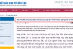 Bao giờ Bộ mới công bố kết quả cuộc thi Thiết kế bài giảng điện tử năm 2021?