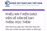 Bộ muốn nghe ý kiến giáo viên về quản lý dạy thêm, tôi góp 4 giải pháp