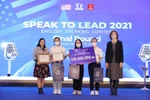 Hành trình đoạt ngôi quán quân hùng biện tiếng Anh của nhóm nữ sinh Quảng Trị