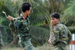 Trinh sát quân khu 9 đua tài với đặc công quân khu 7