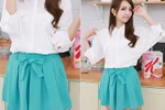 Váy hè "chữa cháy" cho cô nàng có vòng 3 nhỏ