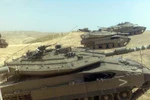 Israel điều động binh lính, xe tăng và xe thiết giáp tới Dải Gaza 