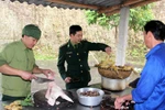 Bộ đội biên giới ăn no, mặc ấm đón tết Nhâm Thìn