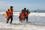 Diễn tập ứng phó sóng thần tại Quảng Ngãi