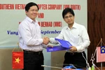 Ký kết hợp tác với hãng trực thăng Malaysia