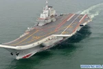 Vệ tinh Mỹ đã chụp được ảnh Trung Quốc đóng tàu sân bay hạt nhân?