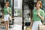 Diện áo tay lỡ cùng quý cô công sở 