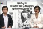 Phải chăng ngành giáo dục Sơn La đã hết cán bộ?