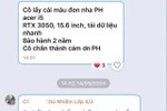 Thản nhiên xin tiền mua laptop: Cô giáo mà hành xử giống "ông vua con" thế!