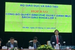 Chương trình hay sách giáo khoa quan trọng, Bộ cần định hướng rõ ràng hơn