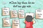Đầu năm, lại rộn ràng chuyện họp lớp