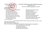 Đề minh họa Ngữ văn của Bộ có phù hợp với hướng dẫn của Công văn 3175?