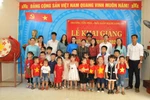 Lễ khai giảng giữa đảo tiền tiêu Bạch Long Vĩ