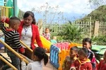 Cô giáo Tuyết trên đỉnh Pà Vầy Sủ
