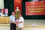 Thầy Nguyễn Lân Dũng nói chuyện về thời đại 4.0 ở Quảng Trị