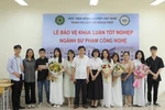 HV Nông nghiệp Việt Nam có khóa SV Sư phạm công nghệ đầu tiên bảo vệ khóa luận