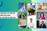 Lãnh đạo nhiều trường đại học đạt chuẩn chức danh GS, PGS năm 2024