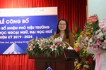 Phó Hiệu trưởng ĐH Ngoại ngữ Huế đạt PGS, có 3/4 bài báo quốc tế công bố 2024