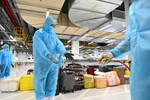 Sân bay Vân Đồn áp dụng triệt để quy trình phòng dịch khi đón chuyến bay mới