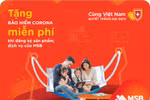MSB tặng bảo hiểm Corona Guard miễn phí cho khách hàng 
