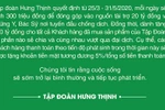 Tập đoàn Hưng Thịnh tài trợ 20 tỷ đồng cho y, bác sĩ nơi tuyến đầu chống dịch
