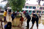 Hàng trăm học sinh Quảng Bình vẫn chưa thể đến trường do lũ