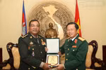 Đại tướng Quân đội Campuchia thăm Việt Nam 