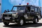 Dàn xế Mercedes của Lực lượng bảo vệ liên bang Nga