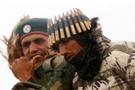 Máy bay NATO đánh chặn một tên lửa đạn đạo Scud của Gaddafi