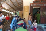 Công an đang điều tra vụ bốn mẹ con đi đánh ghen, đốt xe máy